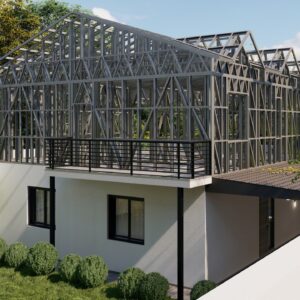 Каркас ЛСТК надстройки 120м2