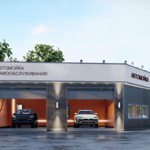 ЛСТК каркас быстровозводимого СТО AG 106