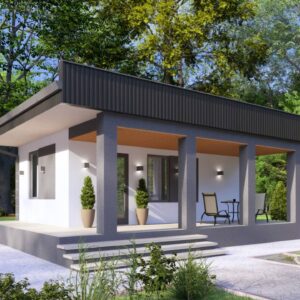 ЛСТК Каркас домика 41м2