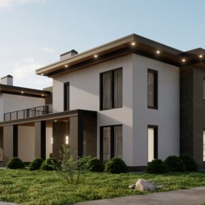 ЛСТК каркас Совиньон дуплекс 416м2