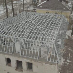 ЛСТК каркас мансарды 337м2